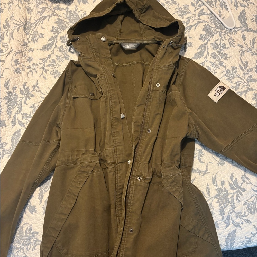 The North Face Khaki Hooded Parka